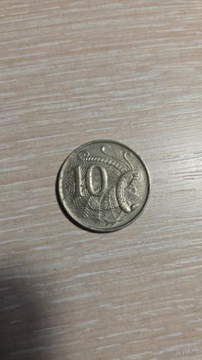 10 центов Австралия 1981