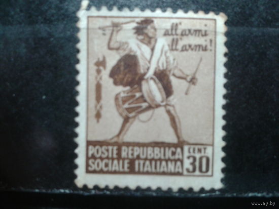 Италия, 1944. Разрушенные памятники**