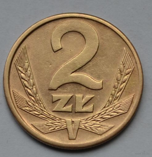 Польша, 2 злотых 1988 г.