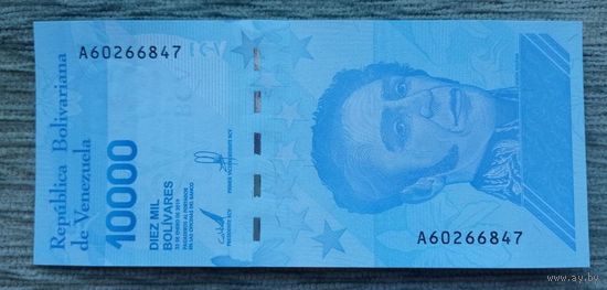 Werty71 Венесуэла 10000 боливаров 2019 (2020) UNC банкнота
