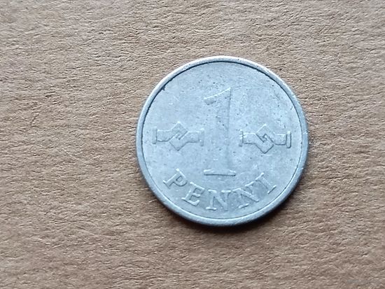 Финляндия 1 пенни, 1972г. (U-обм)