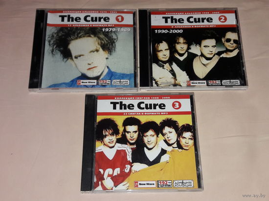 Всё "The Cure". Три диска MP-3 одним лотом