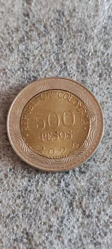 Колумбия 500 песос 2021