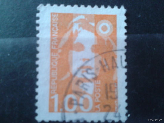 Франция 1990 Стандарт, Марианна 1,00