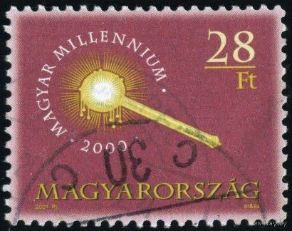 Миллениум Венгрия 2000 год 1 марка