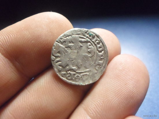 Полугрош Александр Ягеллончик (1492-1506) Вильно. aв,рв реннесансная легенда