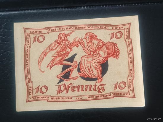 Нотгельд 10 пфеннигов