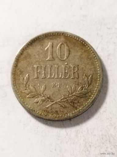 Венгрия 10 филлер 1915