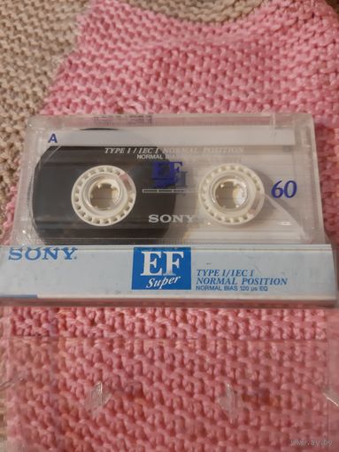 Кассета SONY EF Super 60. Музыка для души.