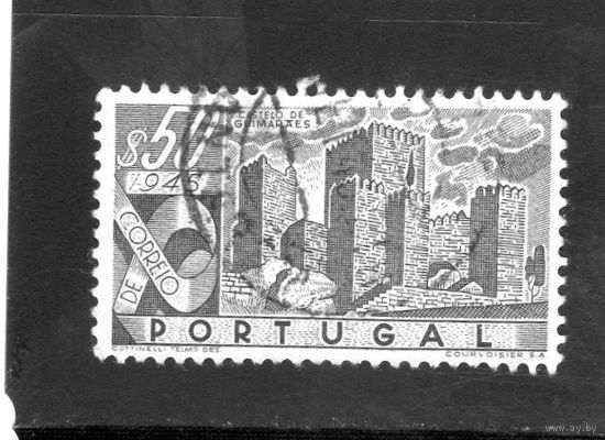 Португалия.Ми-696. Замок Гимараеш. 1946.