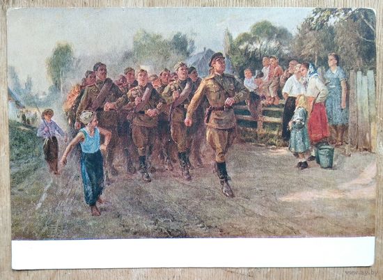 Жигимонт П. Солдатская песня. 1955 г. Чистая.
