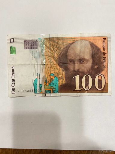 Франция 100 франков 1997 года -2301