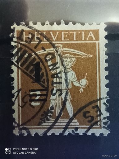 Швейцария 1915, 2с, сын короля