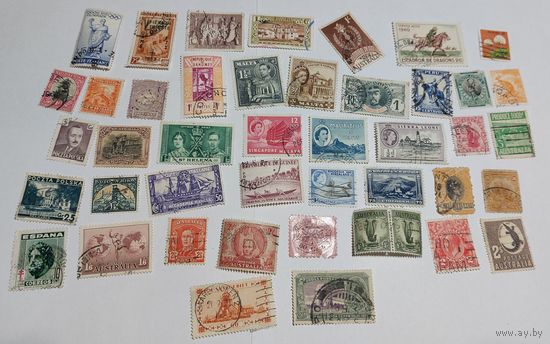 Сборка старых марок с 1 рубля!