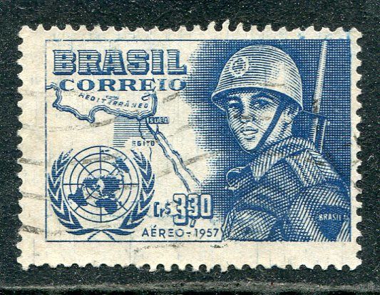 Бразилия. Бразильский батальон в составе группы войск ООН. Суэцкий канал