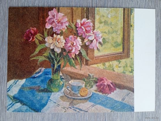 1955. Кудревич (Беларусь). Пионы
