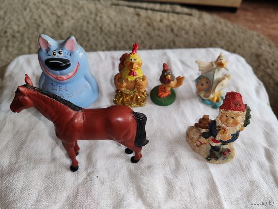 Статуэтки, фигурки. Для интерьера. Разные.