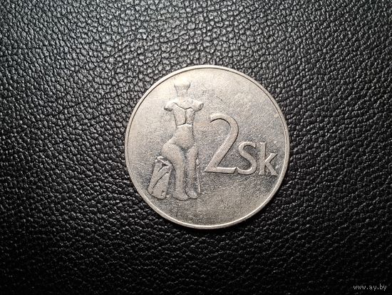 Словакия 2 кроны 1993