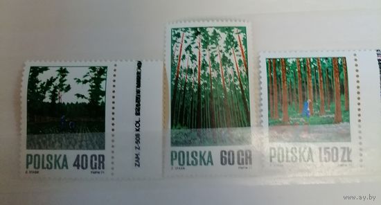 Польша 1971 Флора