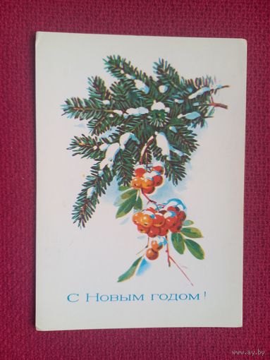 С Новым Годом! Куртенко 1981 г. Чистая.