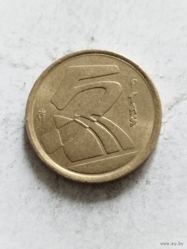 Испания 5 песет 1998
