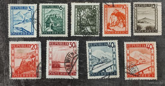 Марки Австрии 1945-47гг. 2