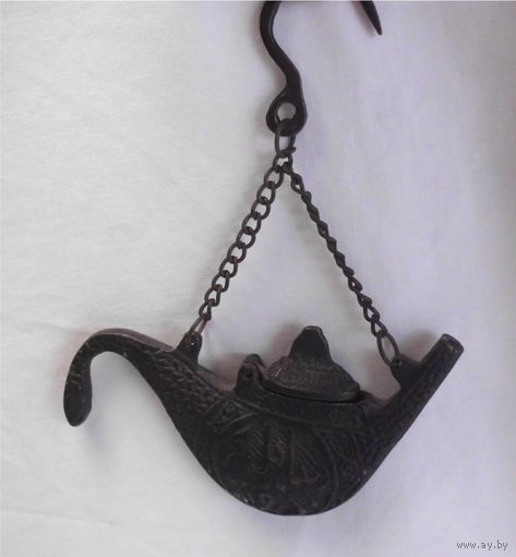 Светильник масляный Лампа Лампада Бронза 19-й век