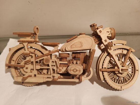 Фигурка деревянная МОТОЦИКЛ