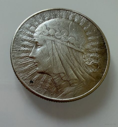 5 злотых 1933 г.  Польша.   Ядвига.  СЕРЕБРО.  2