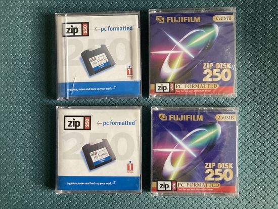 Fujifilm & iomega Zip 250