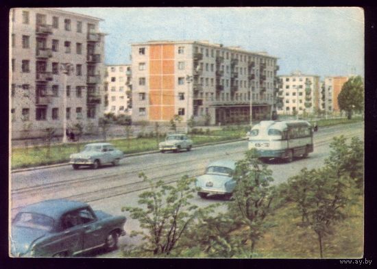 1966 год Витебск В микрорайоне Улица Фрунзе