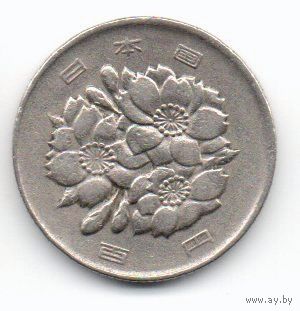 ГОСУДАРСТВО ЯПОНИЯ 100 ЙЕН 1976. Хирохито (Сёва). ЦВЕТЫ.