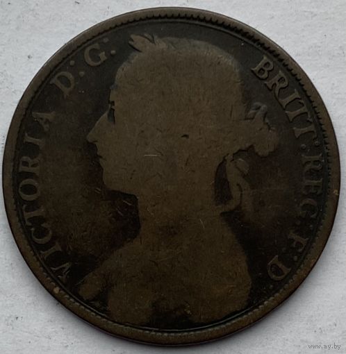 Великобритания 1 пенни 1893 г.