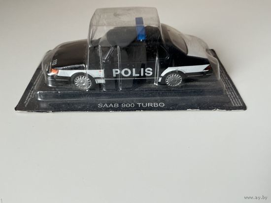 Полицейские машины мира Saab.