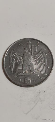 Италия 1 лира 1940