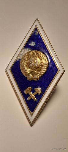 Значек ромбик Технический ВУЗ