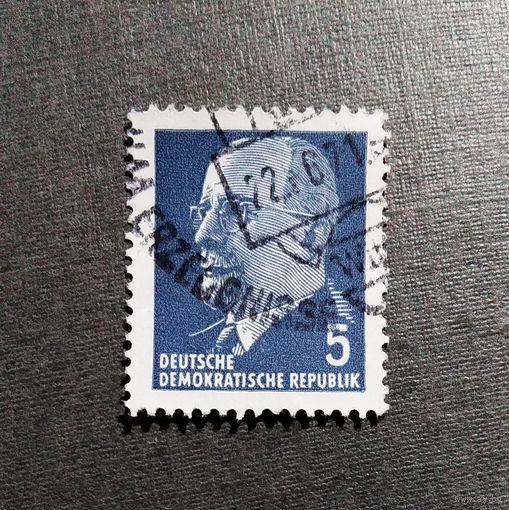 Марка ГДР 1961 год  Вальтер Ульбрихт