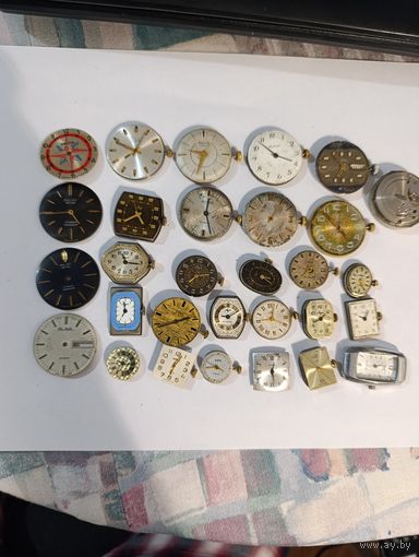 Часы СССР механизмы