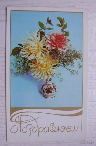 Чиликин В., Рожченко Г., Поздравляем! 1988, двойная, подписана.