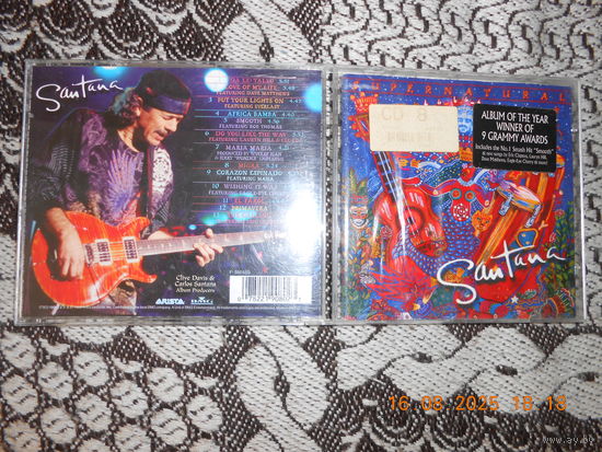 Santana – Supernatural /CD    оригинал