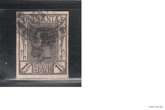 Румыния-1900, (Мих.130В)  гаш. , Стандарт, Король Карл I, без  ВЗ,