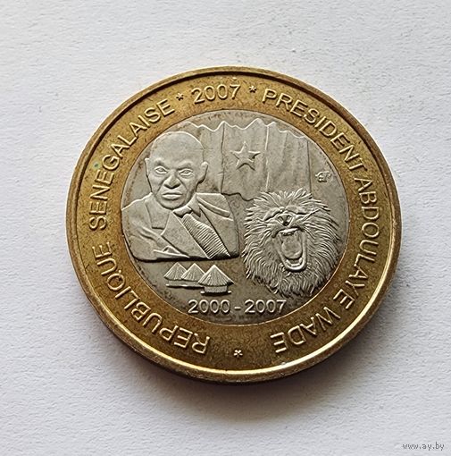 Сенегал 6000 франков, 2007 Абдулай Вад