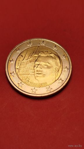 2 Евро 2007. Люксембург. Замки Люксембурга - Дворец Великих герцогов С рубля. (16)
