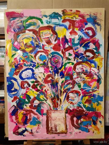 Картина, холст акрил. 60х80 на подрамнике