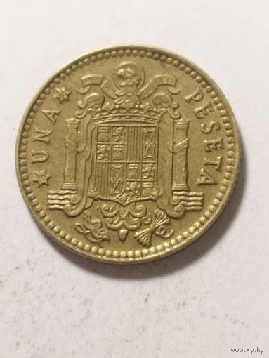 Испания 1 песета 1975(80)
