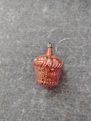Елочная игрушка СССР. Корзинка, корзина.