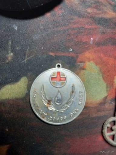 Знак. Почётный донор ОКК БССР