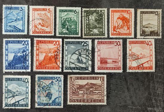 Марки Австрии 1945-47гг. 3