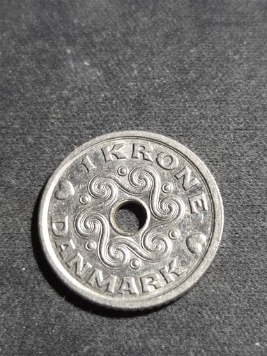 Дания 1 крона 2007  ( 1 предложение на АУ )