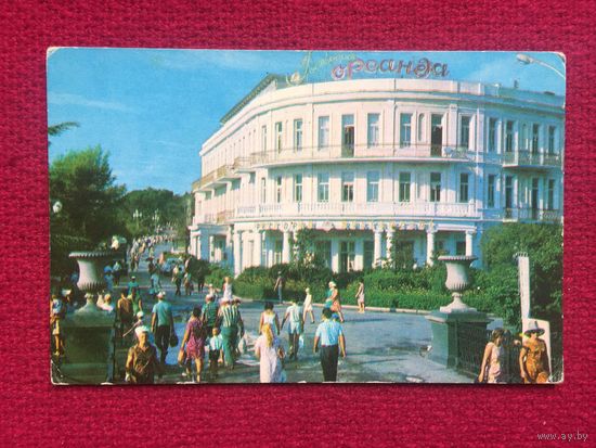 Крым. Ялта. Гостиница Ореанда. Шамшин. 1974 г. Чистая.